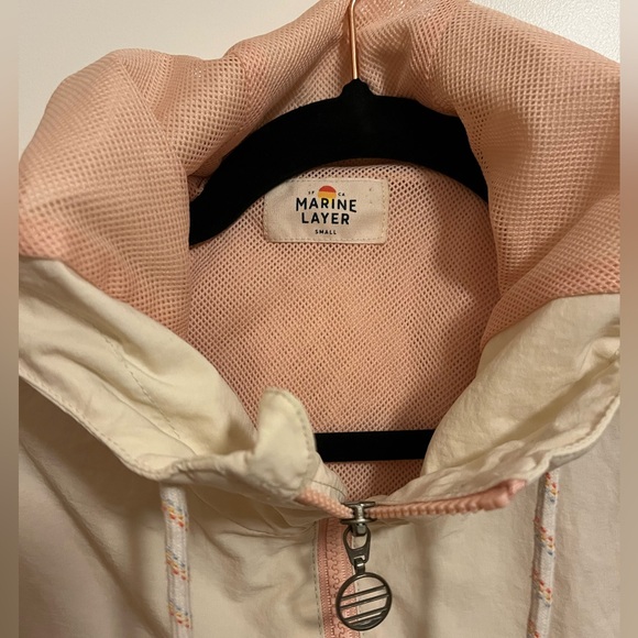 Marine Layer Retro-style Windbreaker Jacket, size small - Picture 3 of 5